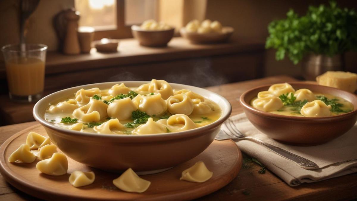 Tortellini in Brodo: Deliziosa comfort food pronta in meno di 20 minuti!