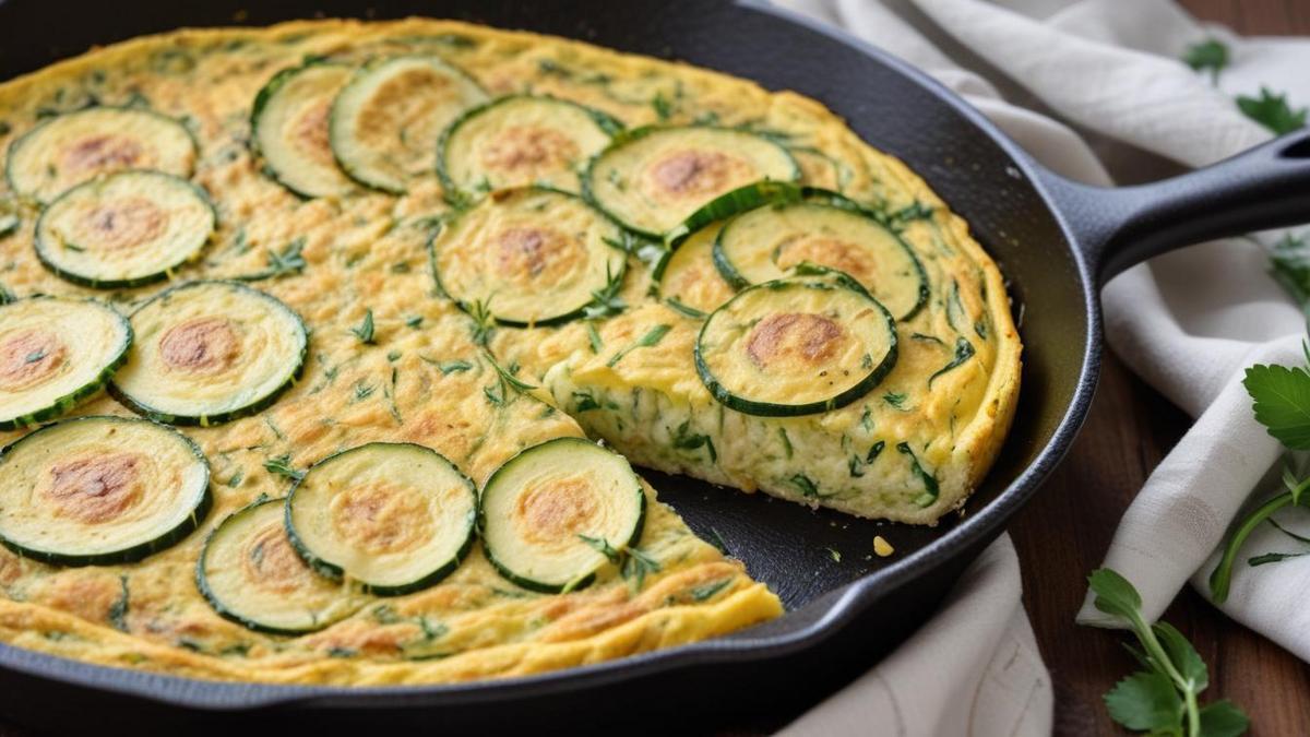 Frittata di Zucchine deliziosa in padella, pronta in meno di 30 minuti e con pochi ingredienti!