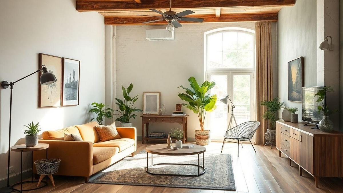 Idee di decorazione vintage per interni moderni