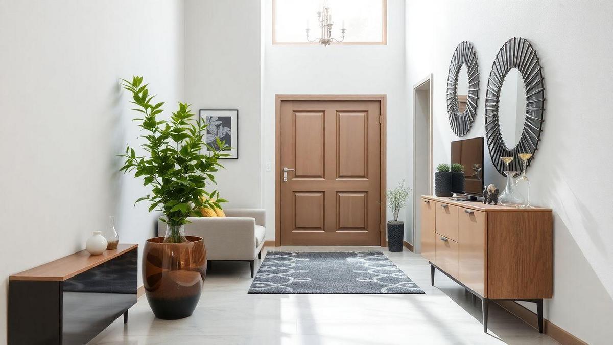 Tecniche di decorazione per ingressi funzionali